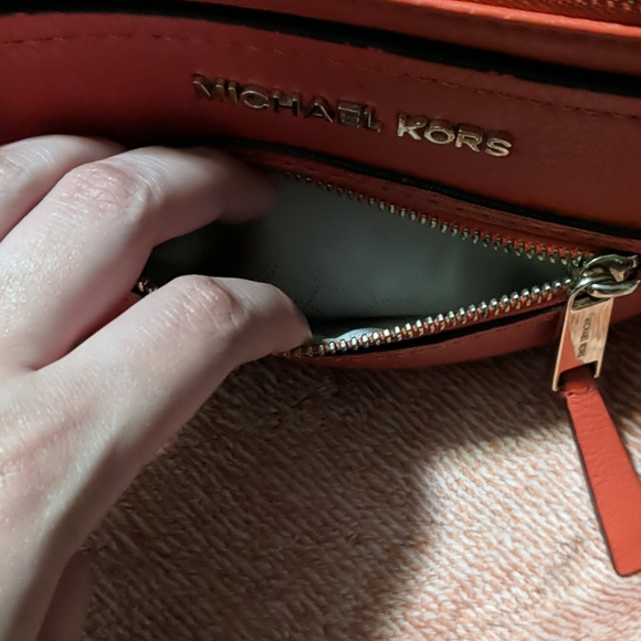 Michael Kors Red Orange Bag - Picture 9 of 10